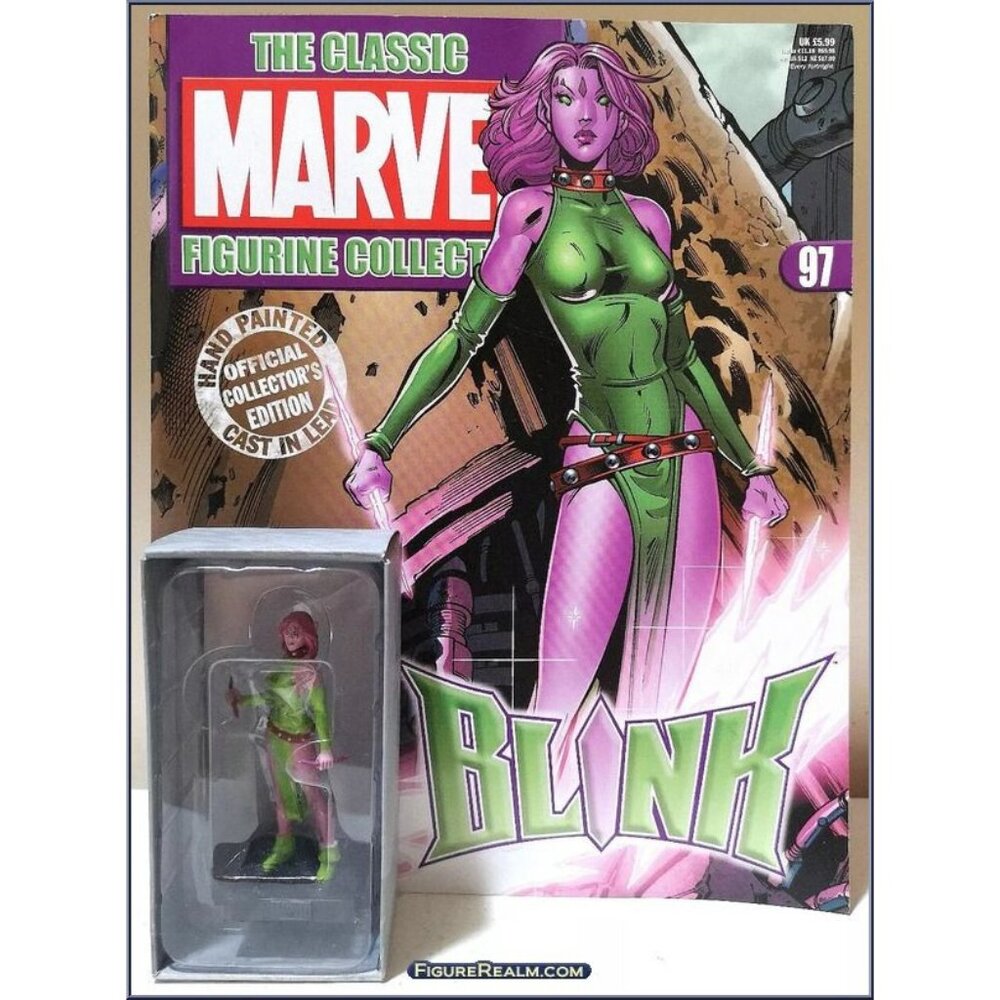 Eaglemoss 1:16 Classic Marvel‎ Figurine w/Book: Blink #97